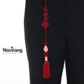 Diamond-shaped Jade Norigae - Korean Handmade Tassel Charm | Hanbok Accessory, Men’s Women’s Norigae product logo