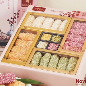 Hangwa Gift Set – Traditional Yakgwa by Hojungga | Deep-Fried Honey Cookies | Special Korean Sweet Gift