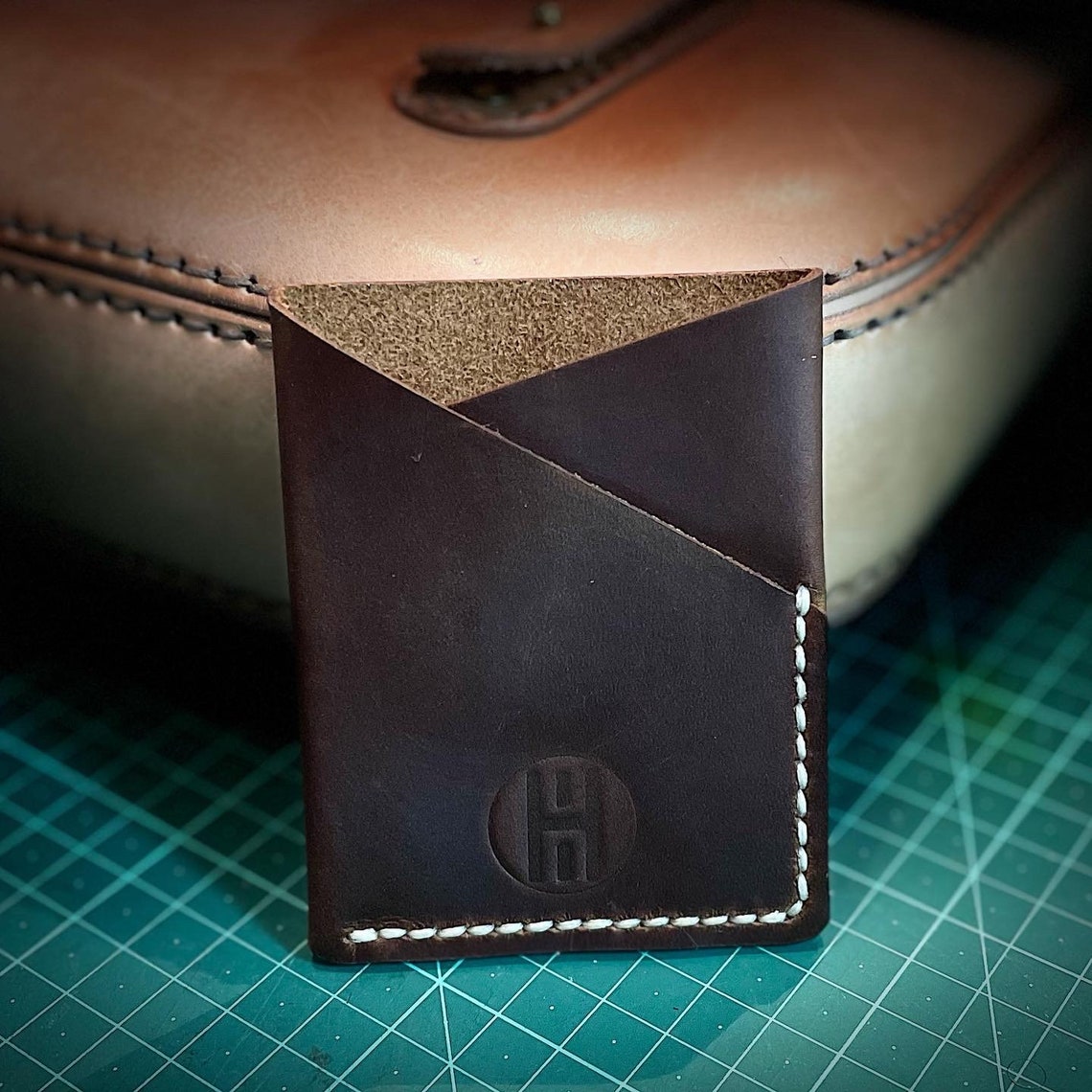 PDF Pattern Minimalist Leather Wallet No' 7 Etsy