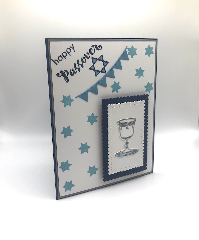 Handmade Passover Cards:Sets of 2,4 or 6 image 1