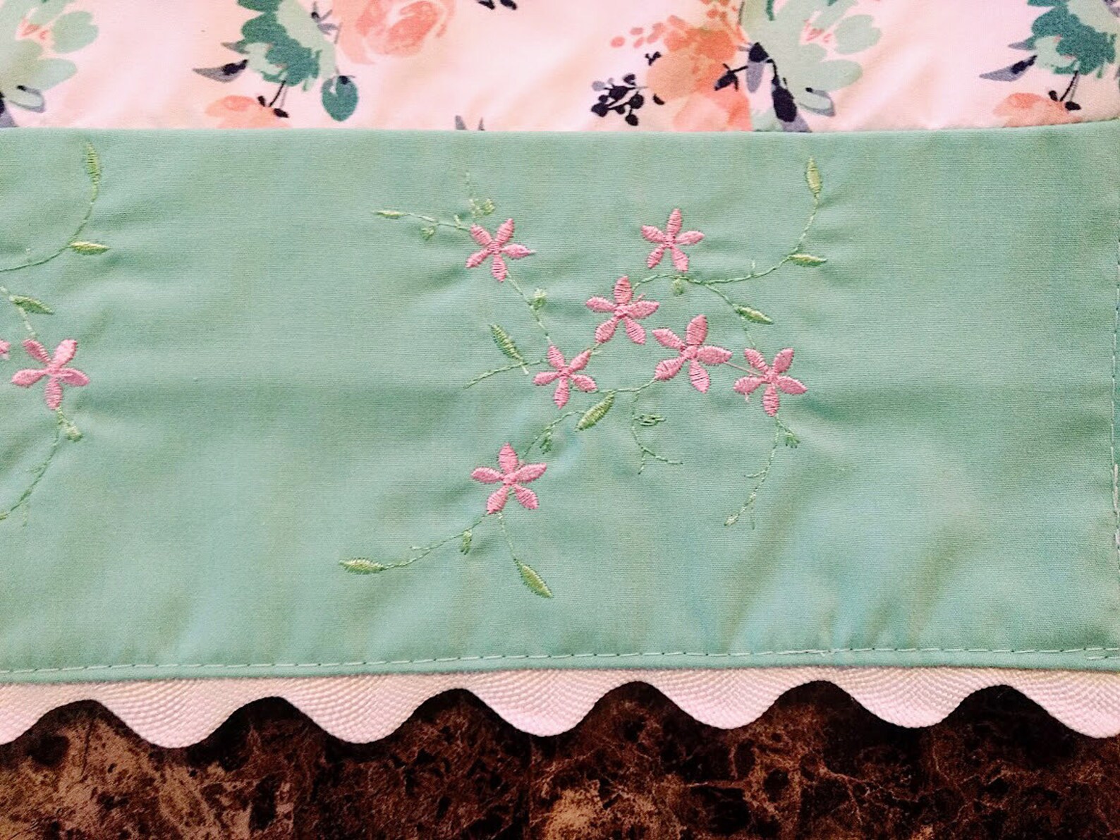 Pair of Custom Sewn Embroidered Pillow Cases Etsy