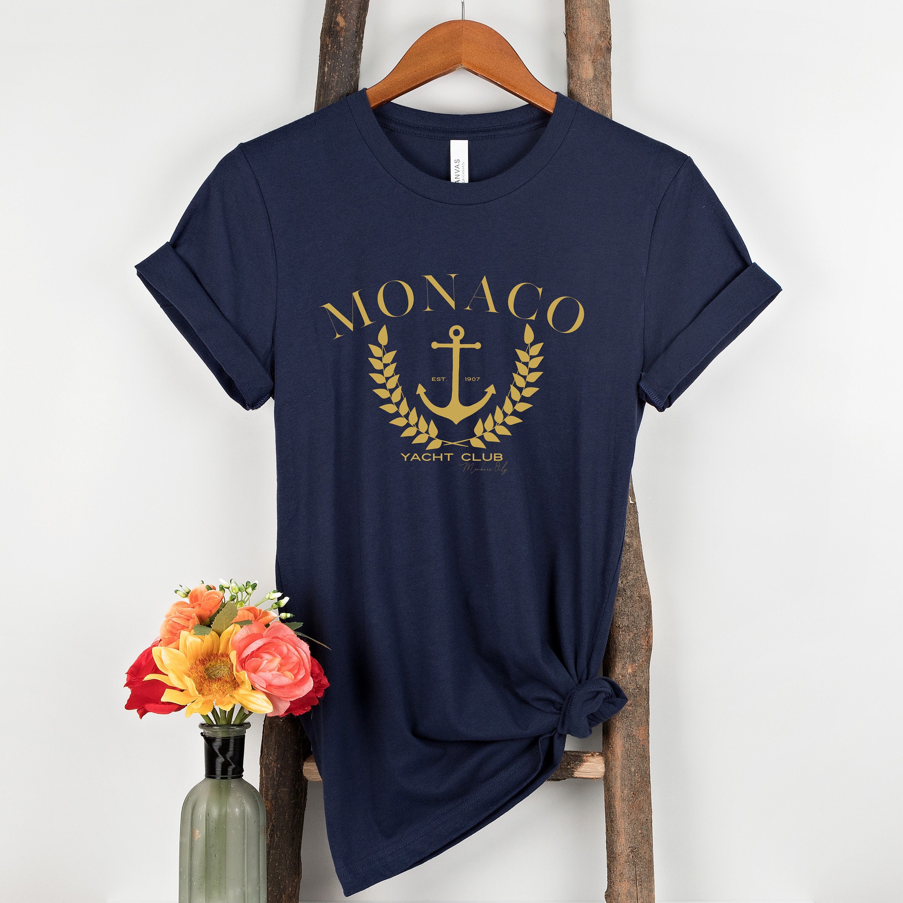 monaco yacht club crew neck