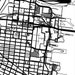 Jersey City New Jersey Map, Black and White, Coordinates, Map of Jersey ...