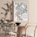 Cary North Carolina Map, Black and White, Coordinates, Map of Cary, Cary NC, Map Art, City Map ...