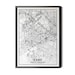 Cary North Carolina Map, Black and White, Coordinates, Map of Cary, Cary NC, Map Art, City Map ...