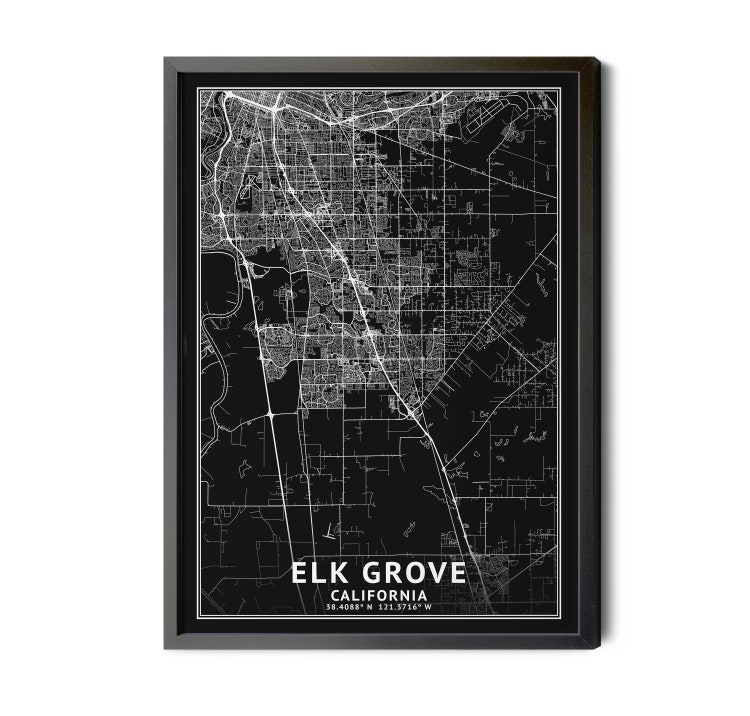 Only Available For Okinawa Elk Grove California Map Black And White Inverted Coordinates Map Of Elk Grove Elk Grove Ca City Map Perfect Details Printable New Purchase Www Esfiya Com