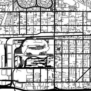 Fontana California Map, Black and White, Coordinates, Map of Fontana, Fontana CA, City Street ...