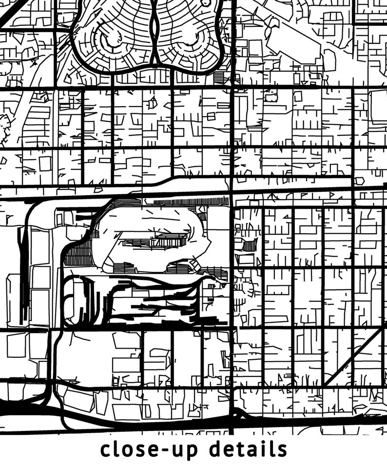 Fontana California Map, Black and White, Coordinates, Map of Fontana, Fontana CA, City Street ...