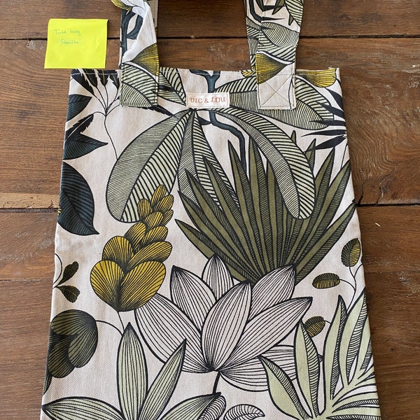 TOTE BAG FEUILLE