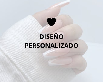 Diseño personalizado - PREES ON NAILS - StudioByDafne