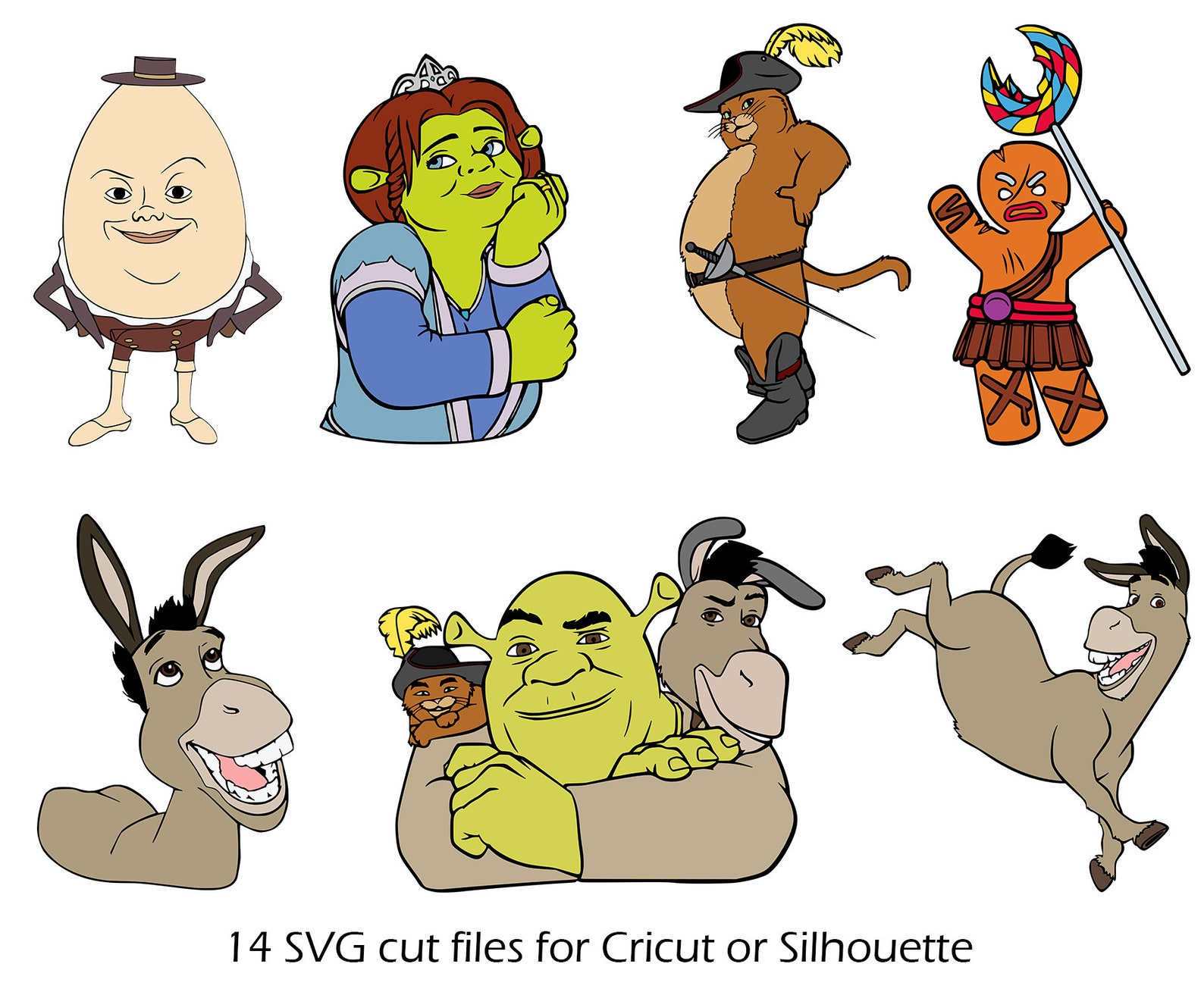 Shrek Vector SVG