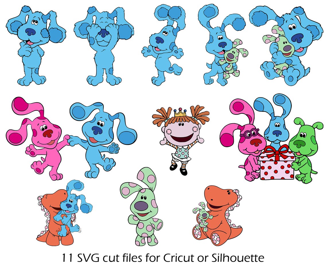 Download Blues clues svg | Etsy