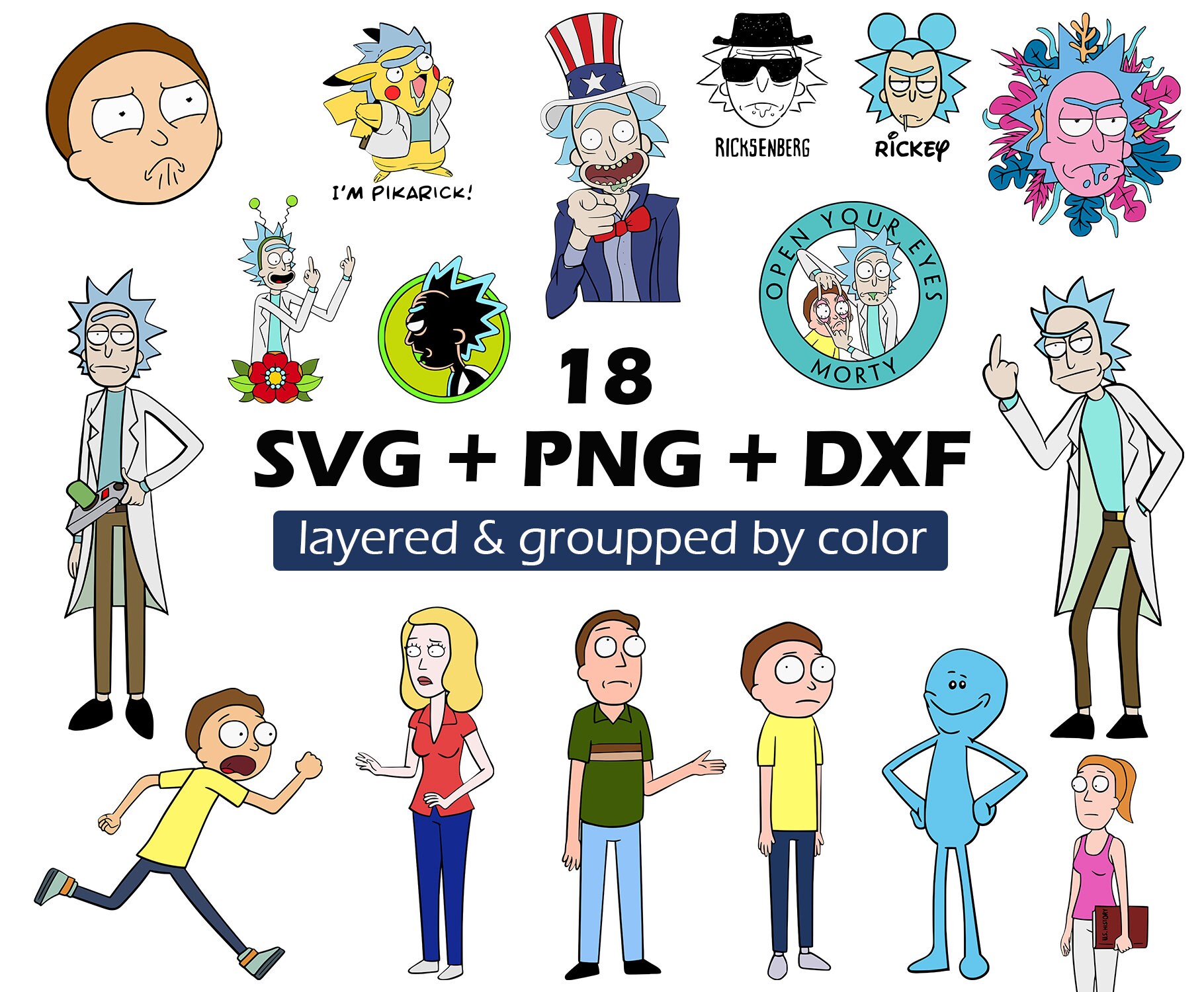 Free Free Rick And Morty Svg Etsy 252 SVG PNG EPS DXF File