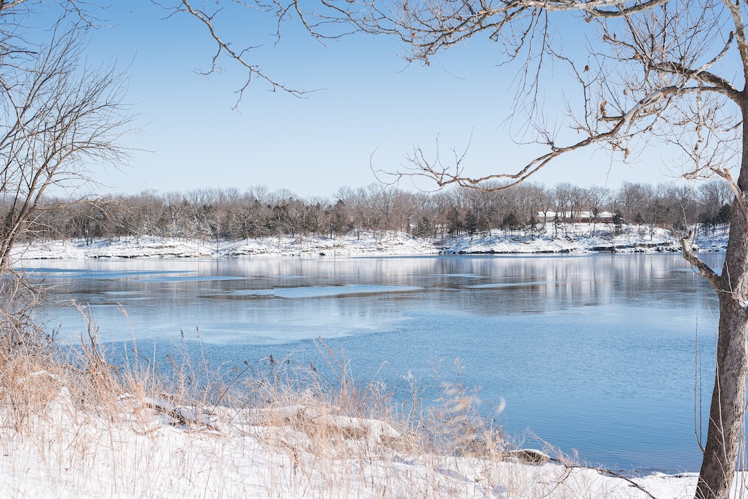 Lake Pomme De Terre in Winter Etsy