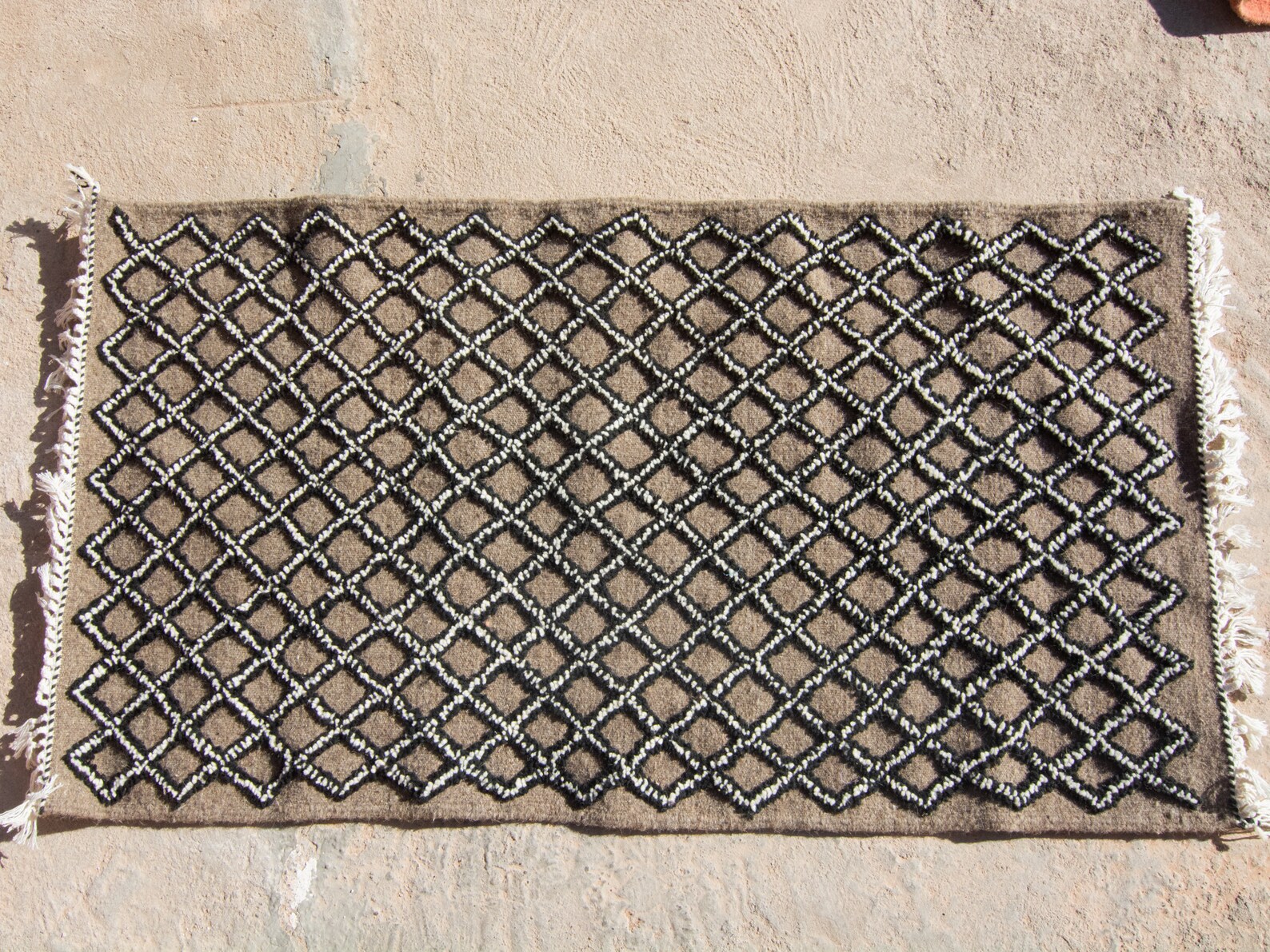 Berber Teppich aus Marokko-einzigartige Teppich 100 % | Etsy