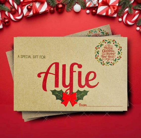 Personalised Christmas Money Wallets | Glitter Bow | Gift Card Envelope | Christmas Money Envelopes | Christmas Gift | C6 sized Envelope