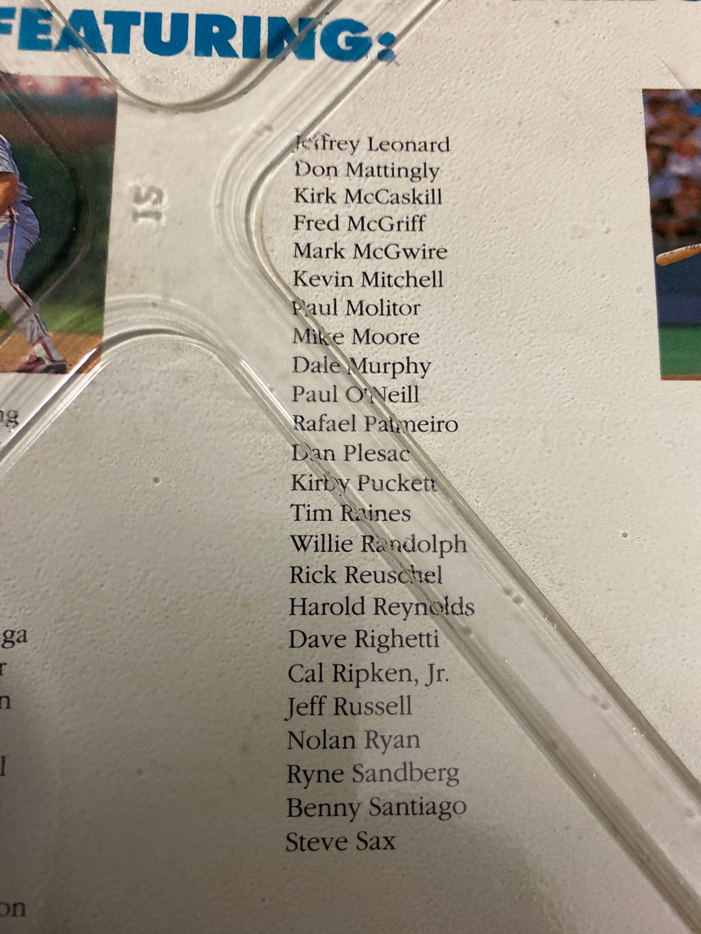SCORE 1990 Baseballs 100 Hottest Players Value Pack. NIP . - Etsy.de