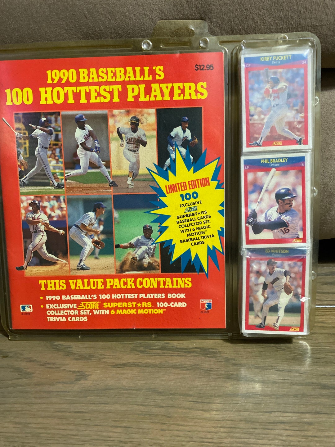 SCORE 1990 Baseballs 100 Hottest Players Value Pack. NIP . - Etsy.de