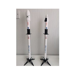 Spacex Falcon 9 Fairing Payload 60cm Tall Display Rocket