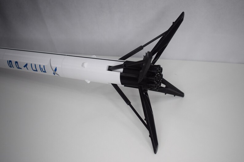 SpaceX Falcon 9 with Dragon Capsule 1:76 84cm/33inch Decals Included Bestseller Best Quality Gift Best ETSY price image 7
