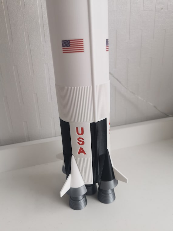 Apollo 11 Saturn V Scale 110cm Tall Display Model | NEW SIZE - Etsy