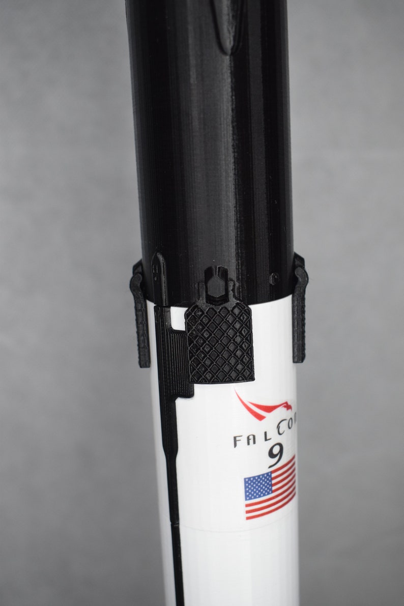 SpaceX Falcon 9 with Dragon Capsule 1:76 84cm/33inch Decals Included Bestseller Best Quality Gift Best ETSY price image 6