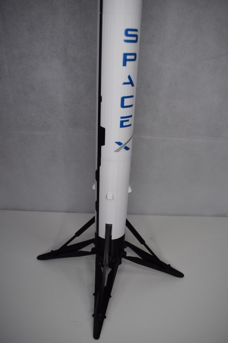 SpaceX Falcon 9 with Dragon Capsule 1:76 84cm/33inch Decals Included Bestseller Best Quality Gift Best ETSY price image 4
