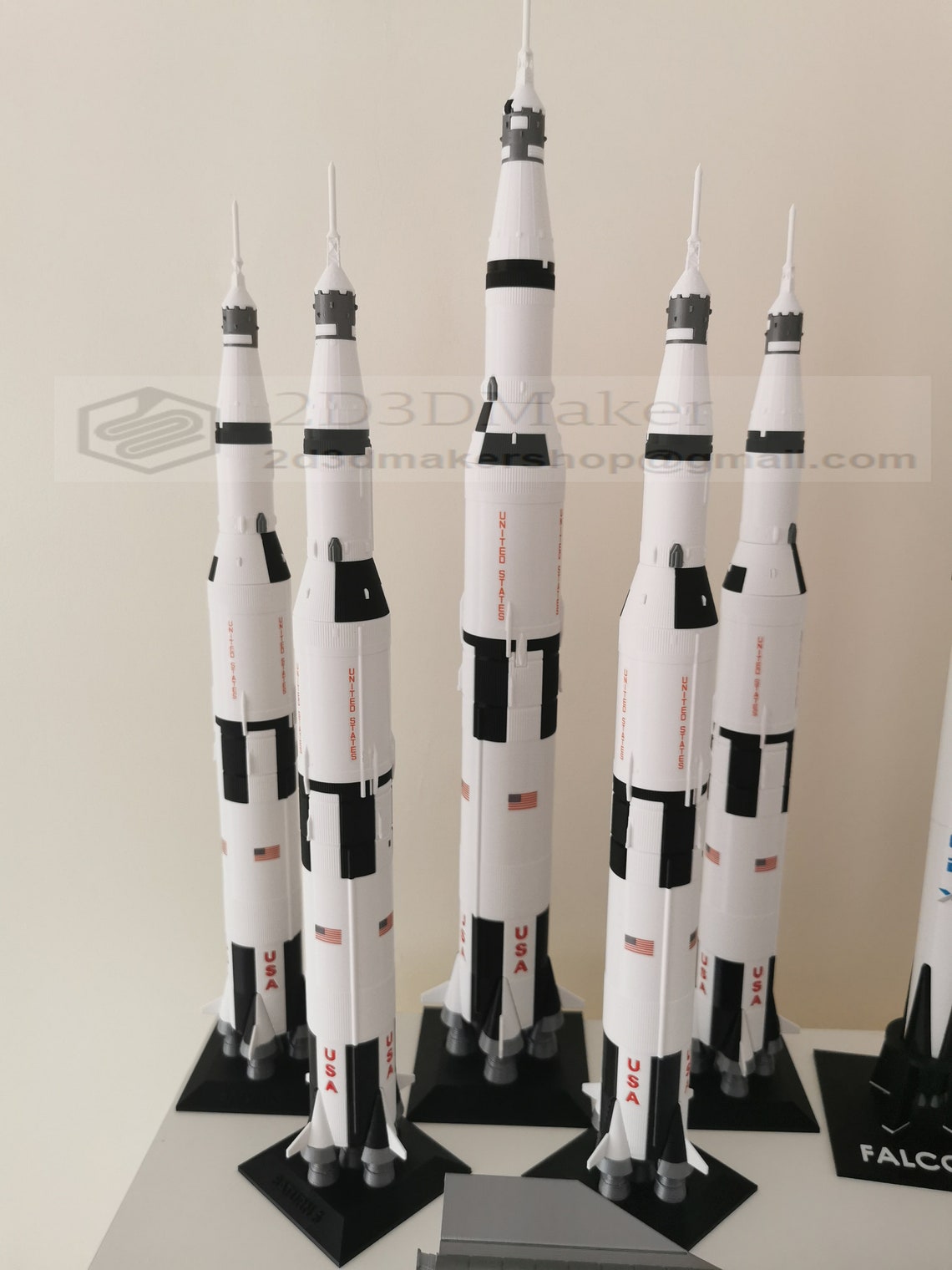 Saturn V Display Model Best Price Fast Shipping Rocket Etsy