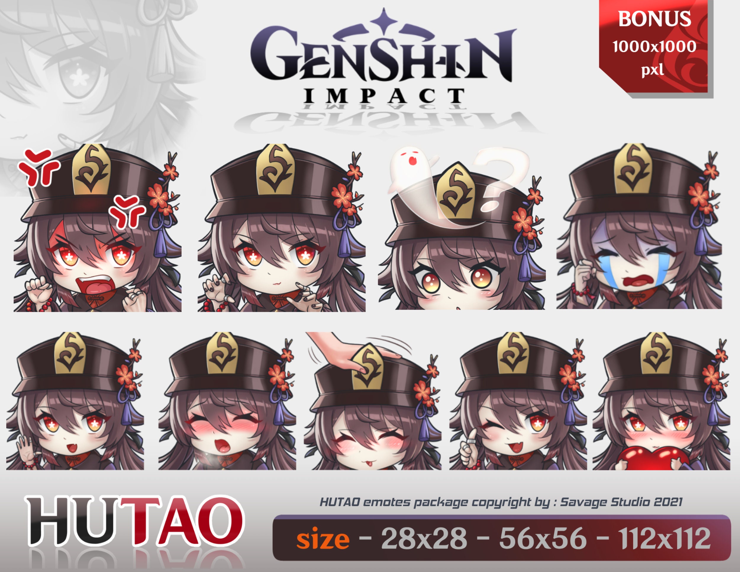 Hu Tao Genshin Impact Sticker - Hu Tao Genshin Impact - Discover & Share  GIFs