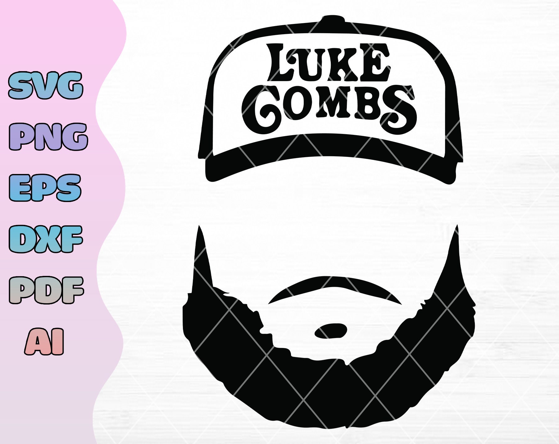 Download Luke Combs Svg Luke Combs Png Luke Combs Lyrics Svg | Etsy