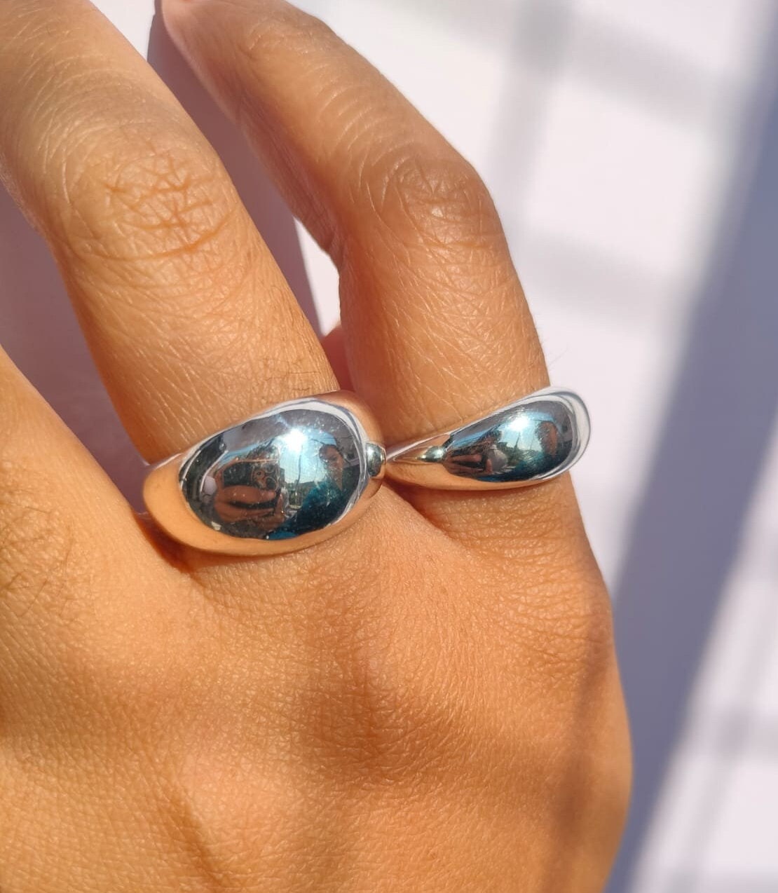 アクセサリー UNKNOWN. U524 \" TRIPLE2 \" RING / SILVER Mom Infinity Ring 1/20 ct tw Diamonds Sterling Silver | Kay