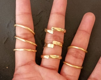 Anillos Para La Parte De Arriba Del Dedo Anillos De Dedo En