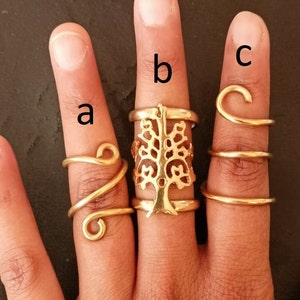 Trigger Finger Rings, Arthritis Rings, EDS Finger Splint Rings, Mallet Finger Rings, Adjustable Rings, Unique Rings, Gifts For Her