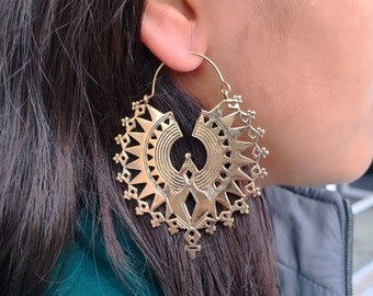 Inilbran Orecchini Mandala Tribali Boho Orecchini Mandala In