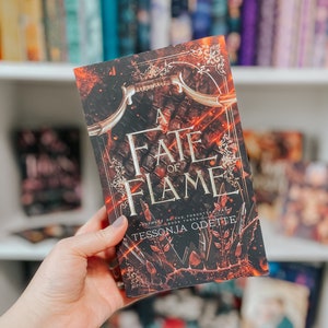 A Fate of Flame (paperback) signed