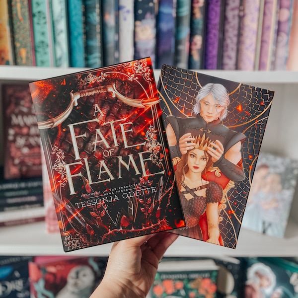 A Fate of Flame (hardcover) gesigneerd