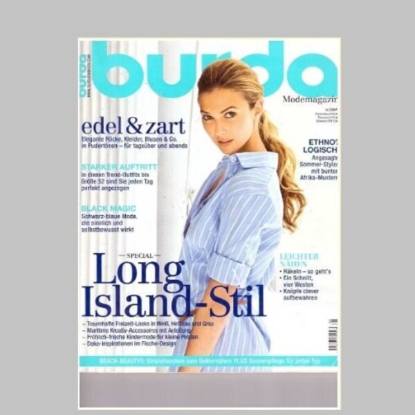 Burda Moden Magazine – 06/2009