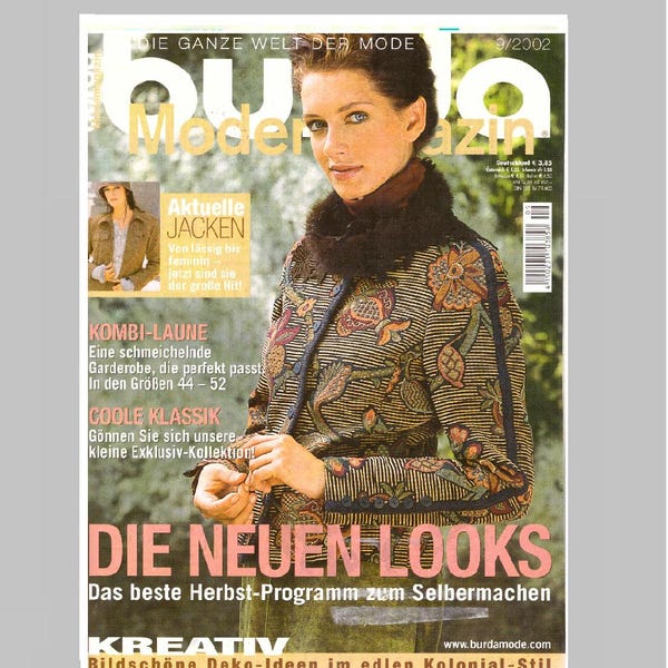 Magazine De Couture Burda Moden - Janvier 1990 - Mode Classique Et Harmonies - Occasion (Allemagne)
