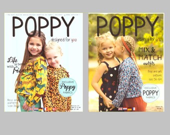 Poppy Couture pour Enfants 2 Magazines