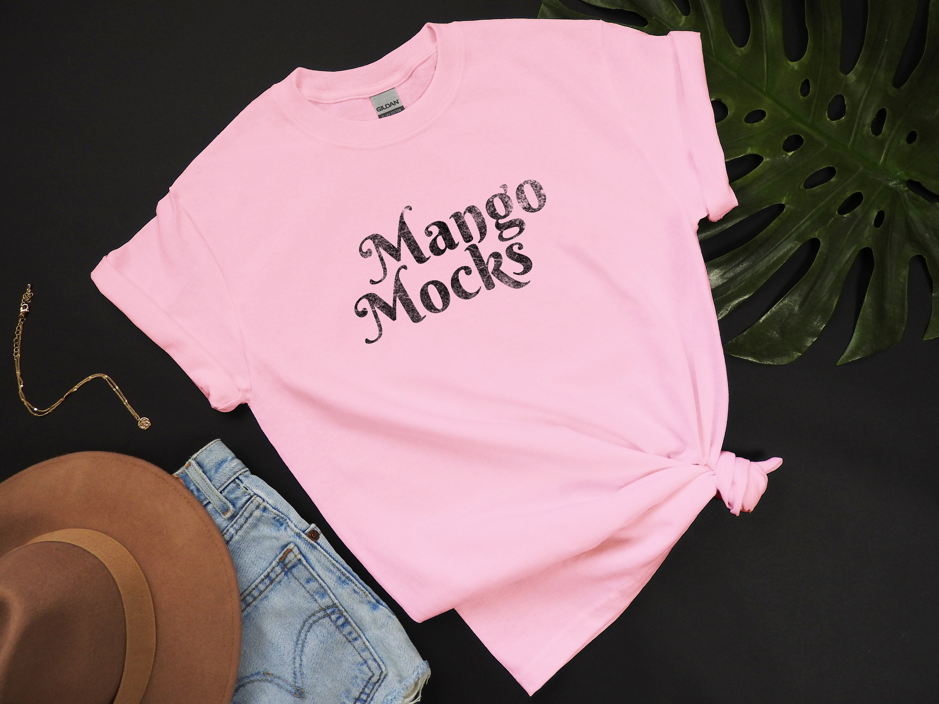 Download Gildan 2000 Light Pink T-Shirt Mockup Mango Mocks | Etsy