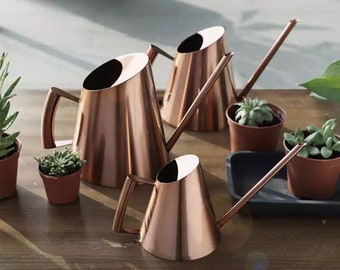 Cacti watering can mid century modern