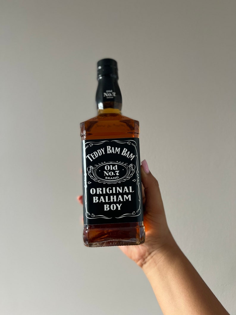 Personalised Jack Daniels Label to Fit 700ml/750ml/1l Bottles Etsy UK