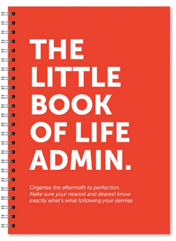 Life Admin Book, Final Wishes Notebook, When I’m gone book, Funeral Plans Organiser, Letter to family book, End of Life Planner, Death Notes