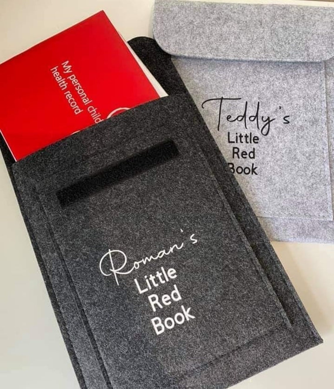 Red Book Folder Red Book Cover Childs Record Book Etsy