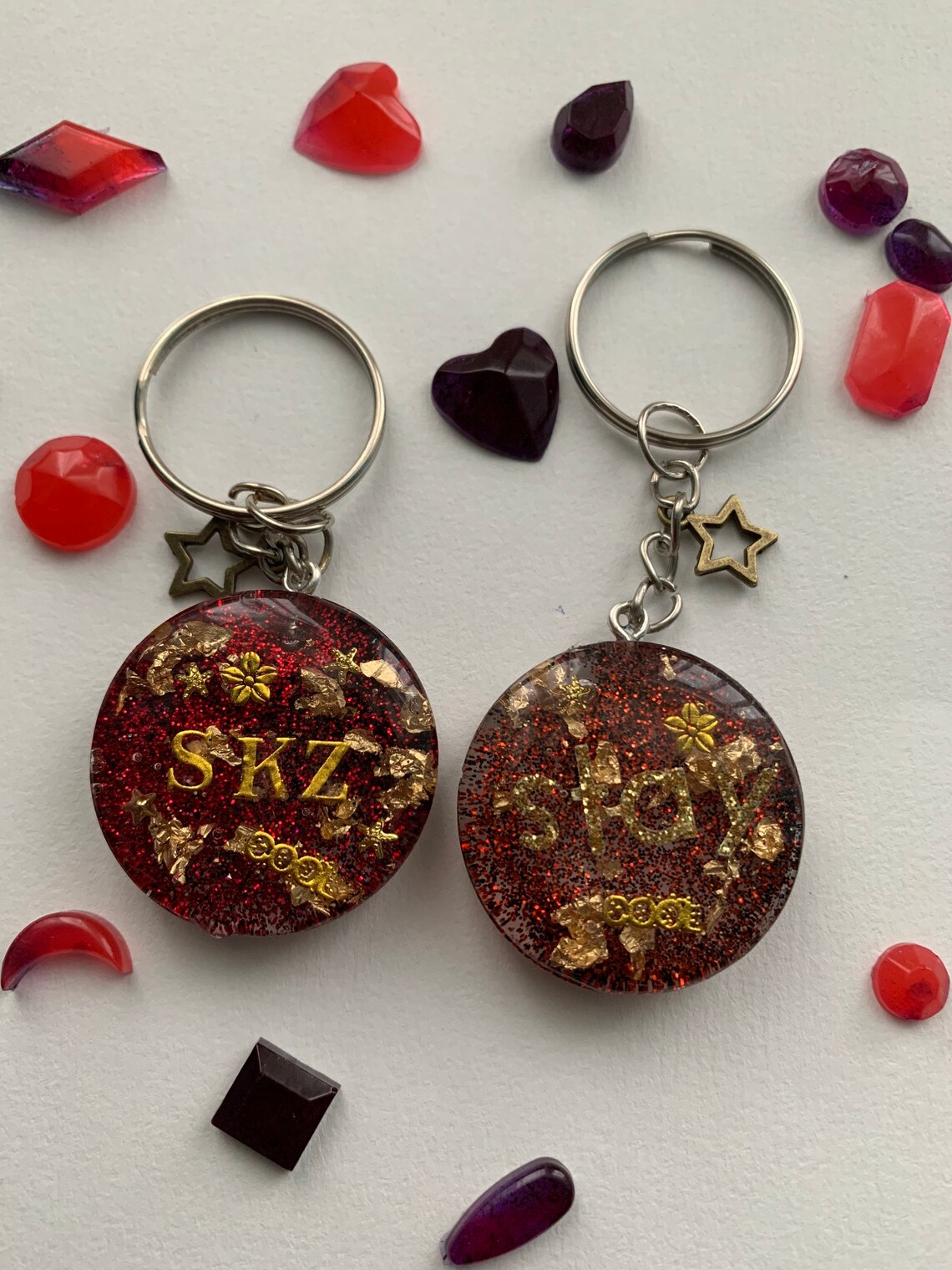 STAY stray Kids Kpop Group Resin Keychain Etsy UK