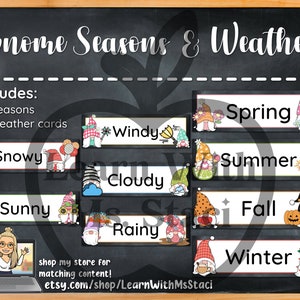 Gnome Seasons & Weather