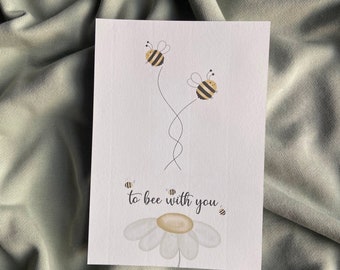 Card “Bee Love”
