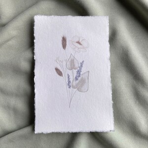Stampa artistica di fiori secchi, parte 2