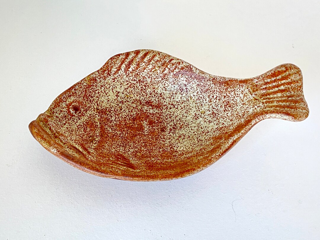 Thora Handmade Studio Pottery Fish Dish Etsy