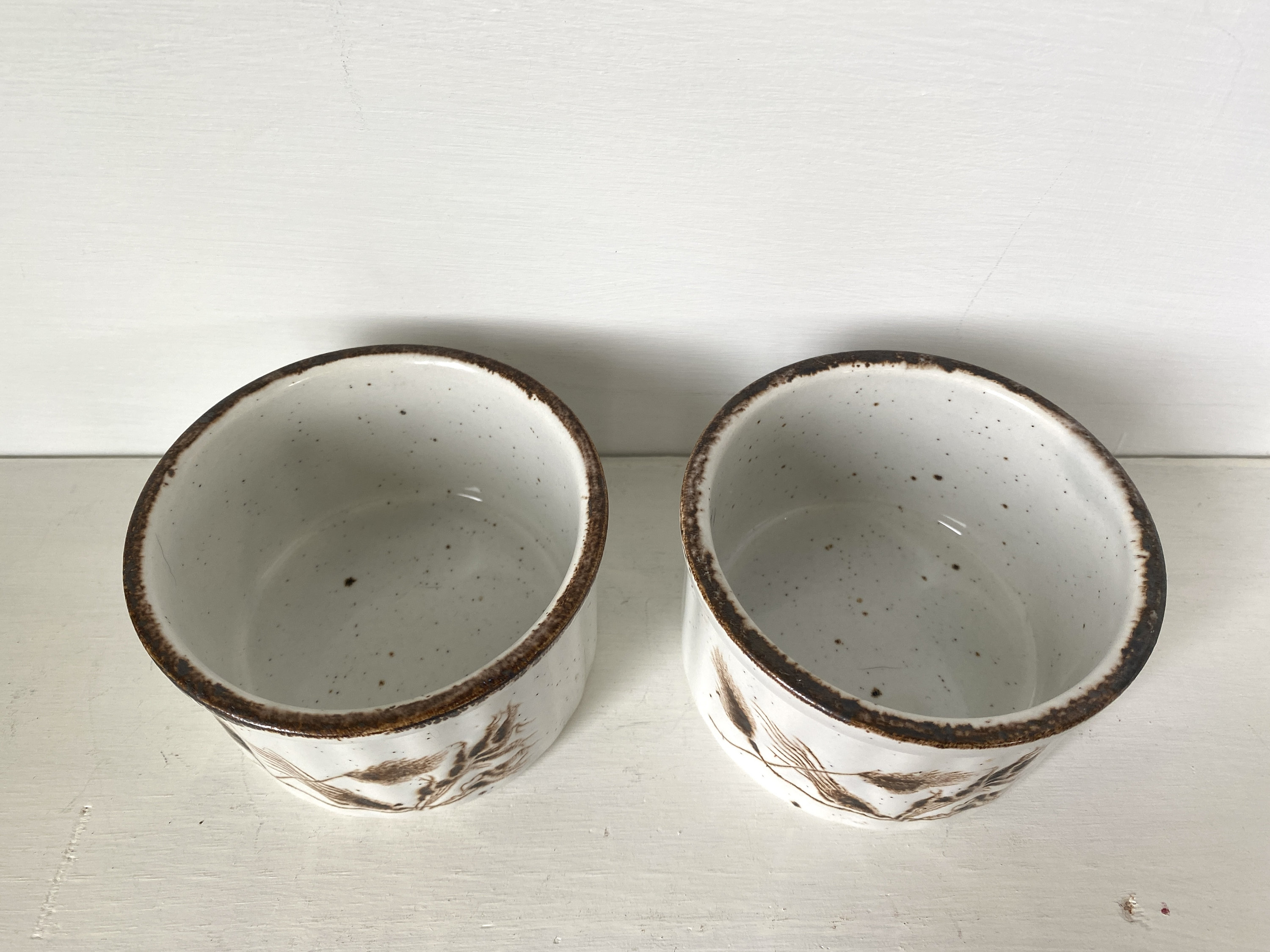 2 Stonehenge Midwinter Ceramic Ramekins Wild Oats England Etsy Ireland